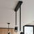 Sollux SL.1074 - Luster na šipci NORANO 1xGU10/40W/230V crni