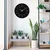 Wallity Zidni sat 48x48cm Crni