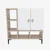 Hanah Home Konzola Platin, 100x100x35 cm, Bela