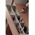 Hanah Home Sto za šminkanje Harmony Mini Round, 90 x 40 x 133 cm, Braon