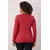 Trendyol Curve Ženska bluza Tbbaw26Af00028, Crvena