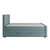 Livetastic BOXSPRING POSTELJA 180 cm  x 200 cm , les, kovina, umetna masa, tekstil modra