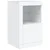 Komoda s LED svjetlima bijela 142,5 x 37 x 67 cm