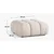 Žameten tabure v barvi terakote Bellis – Micadoni