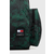 Ruksak Tommy Jeans za muškarce, boja: zelena, veliki, s uzorkom