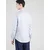Calvin Klein Srajca  pastelno modra / temno siva