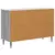 Kreveta Siva sonoma 89 x 34,5 x 62 cm Konstruirano drvo