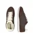 JACK & JONES Nizke superge JFWRETRO RUNNER  rjava / bela