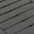 Vidaxl Vrtna mizica antracitna 78x55x38 cm plastična