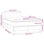 vidaXL Box spring postelja z vzmetnico LED bela 120x200cm umetno usnje