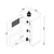 MID.YOU SREDNJE VISOKA omara 38/70/28 cm