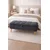 Hanah Home Sara tapacirana klupa s prostorom za odlaganje 90 × 45 × 35 cm, antracit