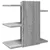 Organizator za stol boja hrasta 42x21,5x42 cm konstruirano drvo