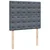 Vidaxl Box spring postelja z vzmetnico temno siva 120x200 cm žamet