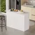 Hanah Home Kuhinjski sto OR2-W, 120x60x88.2 cm, Beli