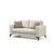 Kristal 2 - Beige Beige 2-Seat Sofa-Bed
