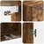 Set ormara 2 pcs Konstruirano drvo