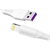 DUDAO L2L kabel USB/Lightning 5A 2m, belo