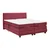 Boxspring Krevet Dixon 140/200 cm , boja crnog vina