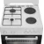 Beko Kombinovani šporet FBS64010WD, 2 ringle, 2 gorionika, 75l, Beli