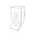 Armrest Fiat Panda 2003-2012 (adapter only)