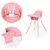 Eco Toys Hranilica za bebe 2u1, Roze