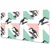 Decormat Podloga za mizo Toucan with triangles 100x50 cm