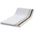 vidaXL Vzmetnice Bela 200 x 90 cm 100% poliester