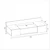Hanah Home Sto za šminkanje 100x33x39,1cm Antracit