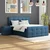 Boxspring Krevet Josie C 160/200 cm , tamnoplava