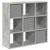 Kreveta s ladicama Betonski sivi 73,5 x 24 x 69,5 cm