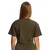 GymBeam Women‘s Limitless Cropped T-Shirt Espresso