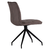 STOLICA braon, crna metal, tekstil