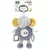Lorelli plisana igracka activity- elephant grey natural ( 10191410010 )
