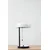 Opviq Stona lampa Smith, Belo-crna