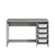 HANAH HOME Radni sto Hero Grey