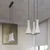 Sollux SL.1226 - Luster na sajli REA 3xE14/12W/230V beton