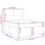 vidaXL vidaXL Box spring postelja z vzmetnico modra 160x200 cm blago, (21305374)