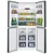 BEKO Side by Side frižider GNO46623XBR, 291/175l, NeoFrost, Sivi