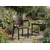 Garden Line VRTNA KRMILNA STOJALA RATAN 60 x 60 x 82 CM RJAVA *6420