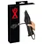 LateX Hand Pump Dildo Black