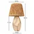 OPVIQ Višebojena stona lampa BK207