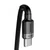 BASEUS Cafule Type C Podatkovni kabel 100W PD 2.0 5A 2m 20V črno