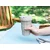 Madame Coco Šolja za kafu za poneti sa poklopcem, 200 ml, Siva