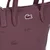 Lacoste Mini cabas zippé L.12.12 Holiday Bordo