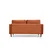 Atelier del Sofa Dvosed Rome 90x70x175cm Narandžasti