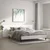 Vidaxl Posteljno vzglavje belo 240x1,5x80 cm konstruiran les