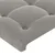 LED uzglavlje svjetlosivo 147 x 16 x 118/128 cm baršunasto