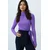 Trend Alacati Stili Ženska bluza Alc-X14394, Ljubičasta