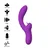 Intense Harry Vibrator Flexible with Purple Tongue Purple